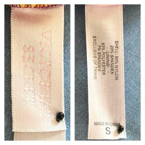 Victoria’s Secret Paisley Print Tortoise Center Halter Bikini Top Size Small - Picture 8 of 8